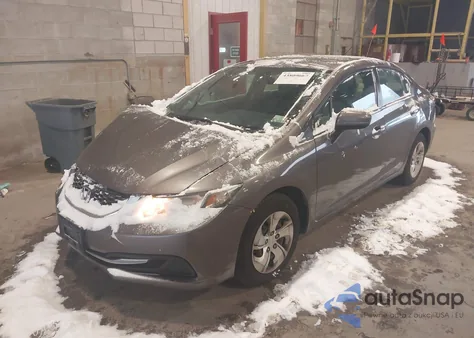 2015 Honda Civic Lx из США, поврежденный, VIN 19XFB2F50FE250096